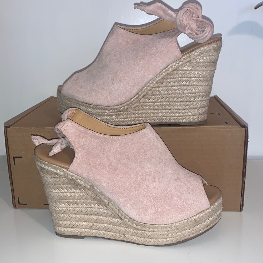 Espadrille Platform Slingback Sandals Wedge Sandal